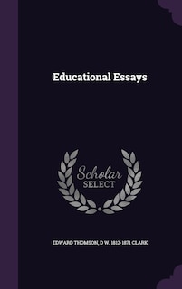 Couverture_Educational Essays