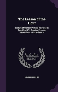 Front cover_The Lesson of the Hour
