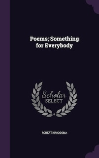 Couverture_Poems; Something for Everybody