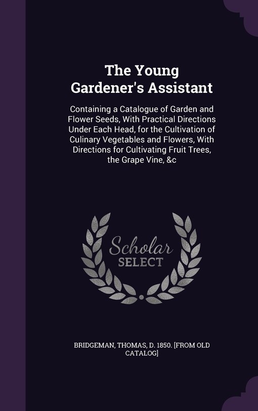 Front cover_The Young Gardener's Assistant