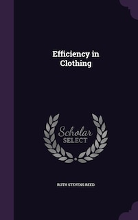 Front cover_Efficiency in Clothing