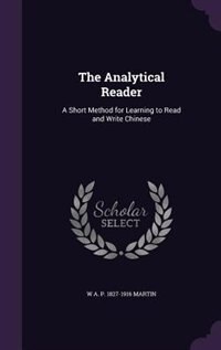 Front cover_The Analytical Reader