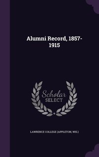 Front cover_Alumni Record, 1857-1915