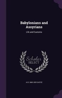 Front cover_Babylonians and Assyrians