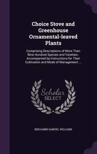 Front cover_Choice Stove and Greenhouse Ornamental-leaved Plants