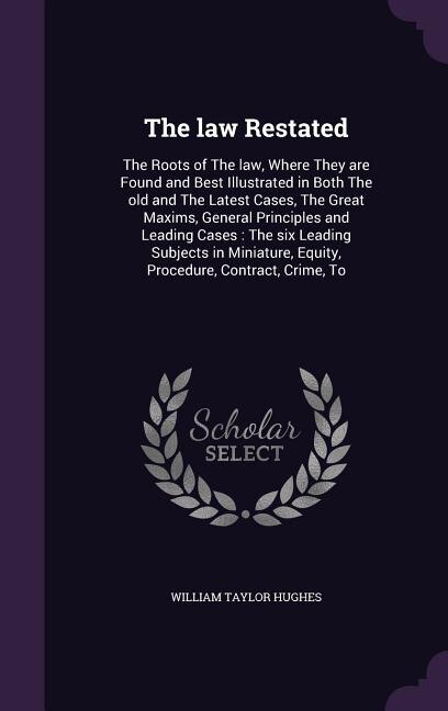 Front cover_The law Restated