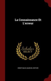 Couverture_La Connaissance Et L'erreur