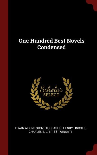 Couverture_One Hundred Best Novels Condensed