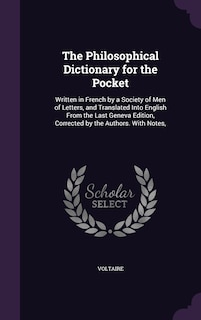 Front cover_The Philosophical Dictionary for the Pocket
