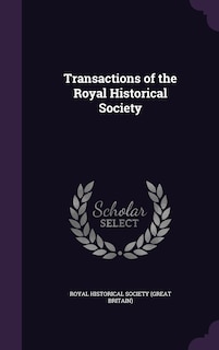 Front cover_Transactions of the Royal Historical Society