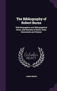 Front cover_The Bibliography of Robert Burns