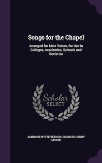 Couverture_Songs for the Chapel