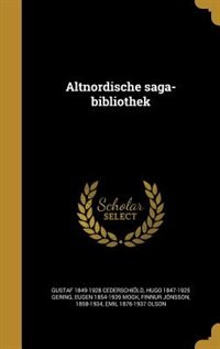 Front cover_Altnordische saga-bibliothek