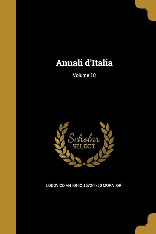Front cover_Annali d'Italia; Volume 18