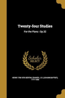 Couverture_Twenty-four Studies
