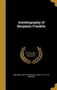 Front cover_Autobiography of Benjamin Franklin