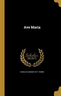 Front cover_Ave Maria