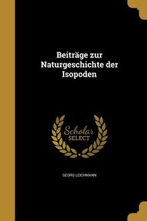 Front cover_Beiträge zur Naturgeschichte der Isopoden