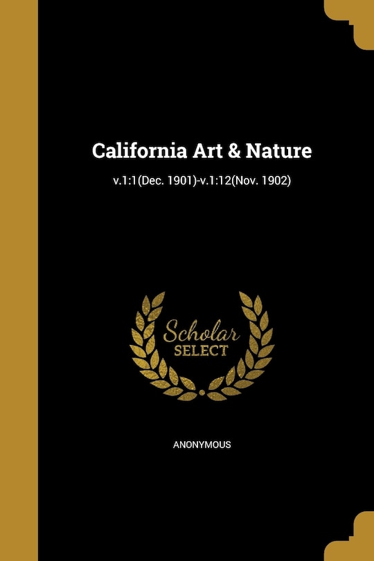 Front cover_California Art & Nature; v.1