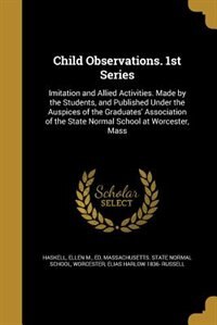 Couverture_Child Observations. 1st Series