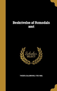 Front cover_Beskrivelse af Romsdals amt