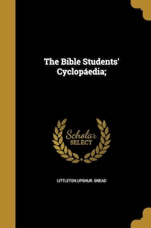 Front cover_The Bible Students' Cyclopáedia;
