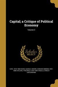 Front cover_Capital; a Critique of Political Economy; Volume 2