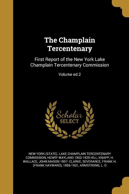 Front cover_The Champlain Tercentenary