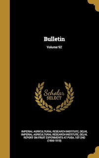 Bulletin; Volume 92