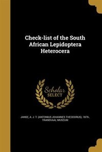 Check-list of the South African Lepidoptera Heterocera