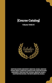 Front cover_[Course Catalog]; Volume 1940/41
