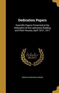 Front cover_Dedication Papers