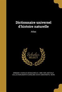 Front cover_Dictionnaire universel d'histoire naturelle