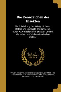 Front cover_Die Kennzeichen der Insekten
