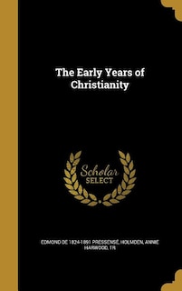 Couverture_The Early Years of Christianity