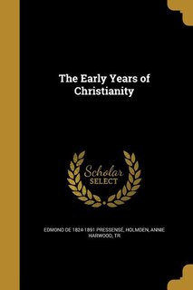 Couverture_The Early Years of Christianity