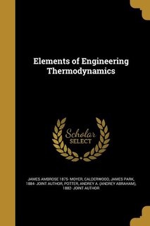 Front cover_Elements of Engineering Thermodynamics