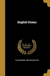 Front cover_English Drama