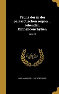Couverture_Fauna der in der palaarctischen region ... lebenden Binnenconchylien; Band 12