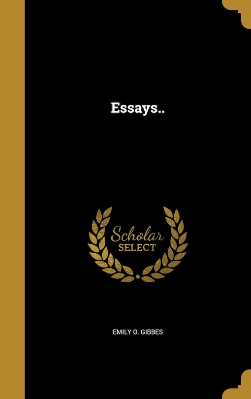 Front cover_Essays..