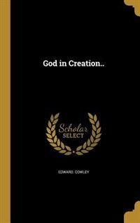 Couverture_God in Creation..
