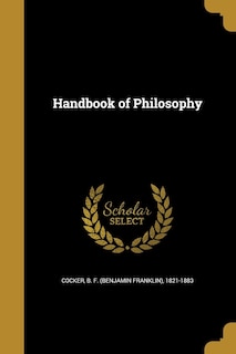 Front cover_Handbook of Philosophy