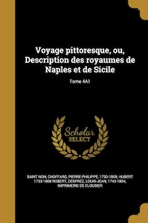 Front cover_Voyage pittoresque, ou, Description des royaumes de Naples et de Sicile; Tome 4A1