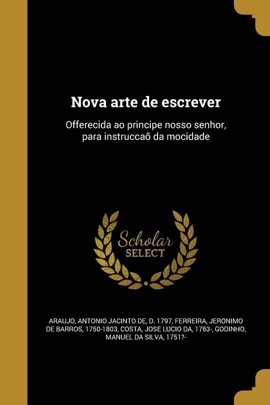 Couverture_Nova arte de escrever