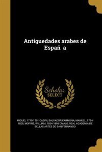 Front cover_Antiguedades arabes de Espan~a