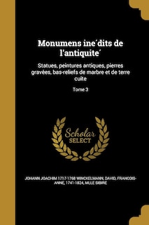 Front cover_Monumens inédits de l'antiquité