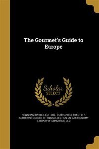 Front cover_The Gourmet's Guide to Europe