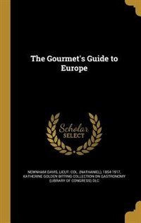 Front cover_The Gourmet's Guide to Europe