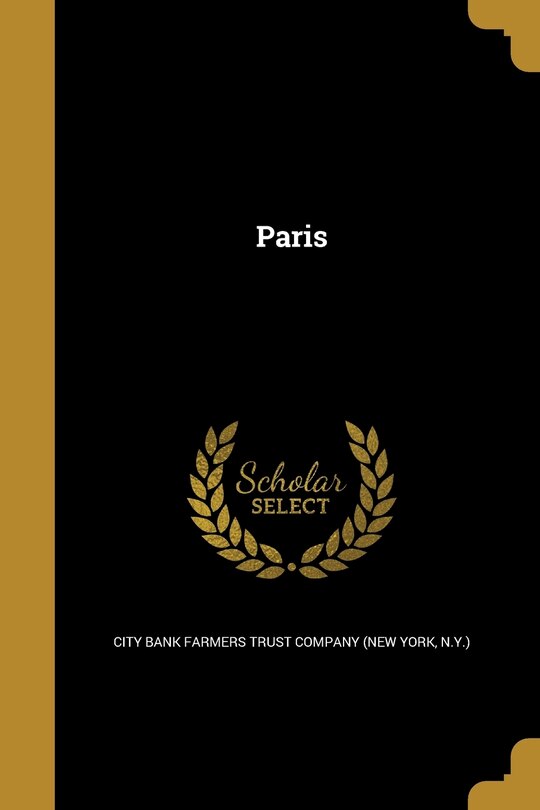 Front cover_Paris