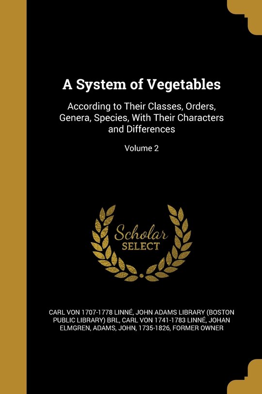 Front cover_A System of Vegetables